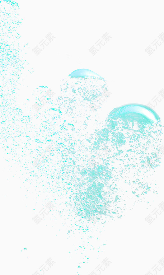 清澈的液体图案