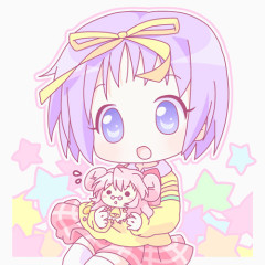 可爱卡通动漫人物女生1