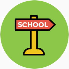 手绘图片学习图标