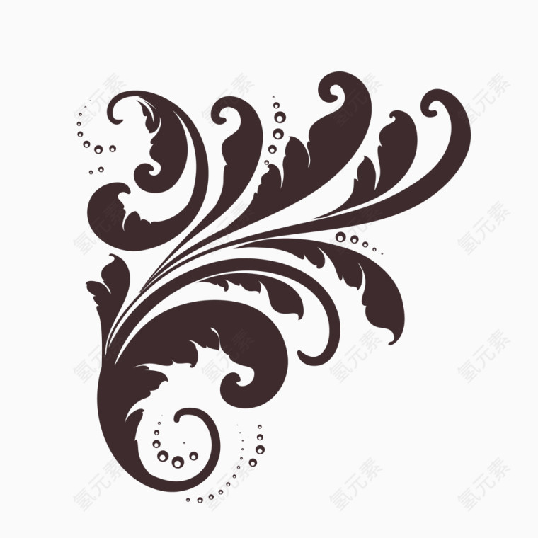 复古欧式花纹