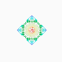 精美五彩游戏装饰图案