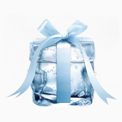 礼品盒冰块