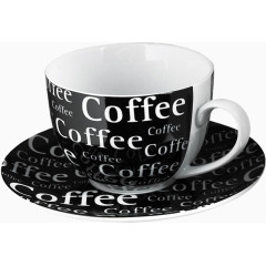 精美陶瓷印花咖啡杯子