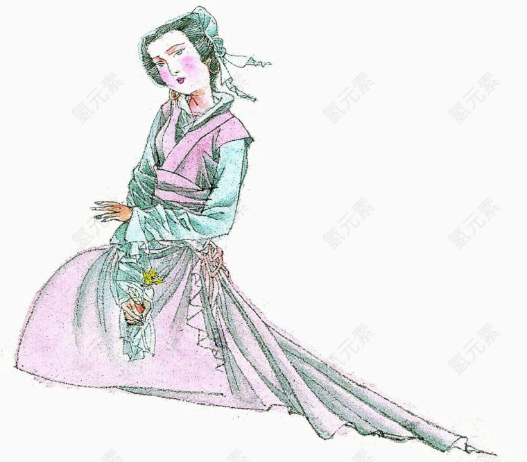 宫女图