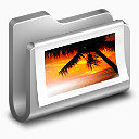 照片文件夹alumin-folders-icons