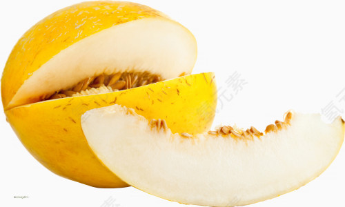 切开的哈密瓜