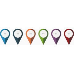 矢量坐标地点图表