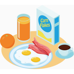 创意扁平化卡通素材