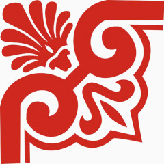 中国风花纹