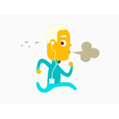 扁平化卡通形象素材