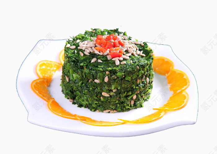 素菜果仁波菜