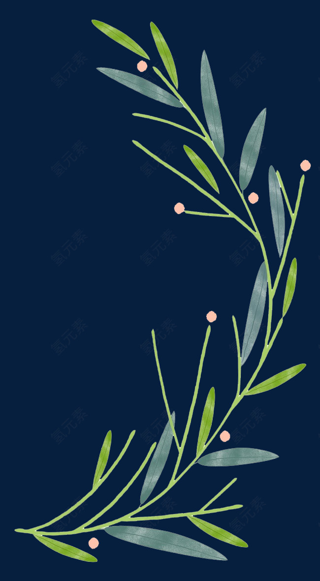 鲜花边框
