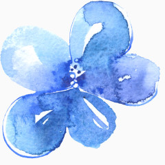 蓝色花瓣素材