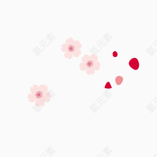 粉色花瓣