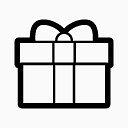 圣诞礼物盒图标