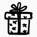 节日礼物图标
