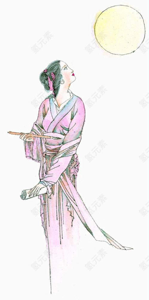 写意仕女