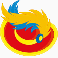 卡通羽毛帽子