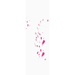 粉色花瓣高清png素材