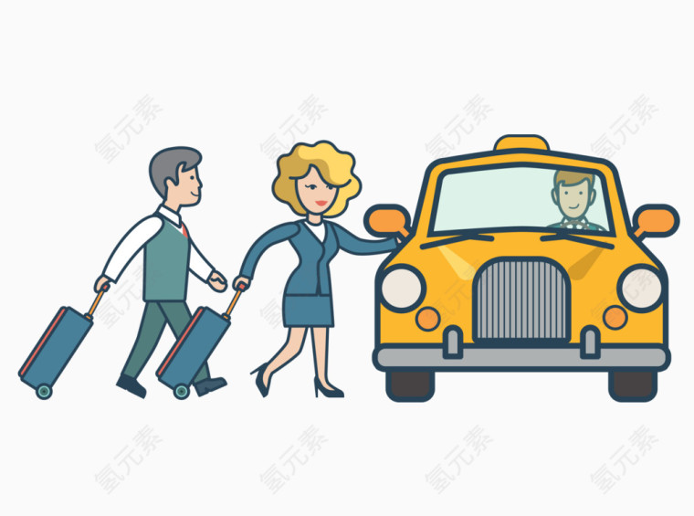 上出租车
