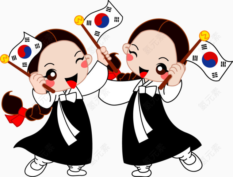 韩国小女孩