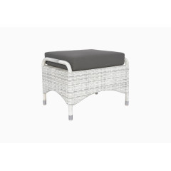 北欧家具编织布艺矮凳