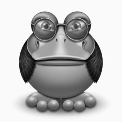 青蛙教授冯quackenstein灰色冯教授quackenstein图标
