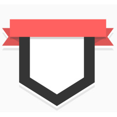 可爱标签型盾牌