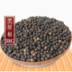 盘子里的黑胡椒