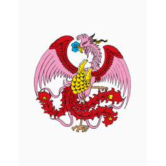 卡通中国吉祥刺青图案元素