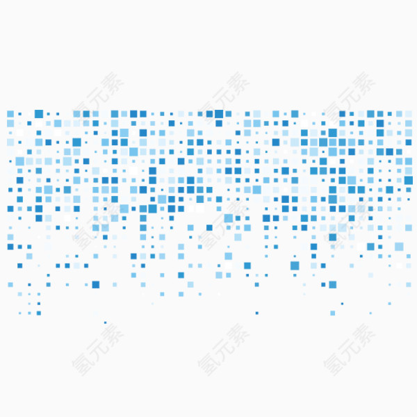 蓝色科技几何抽象方块底纹