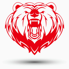 狮子时尚企业个性LOGO矢量