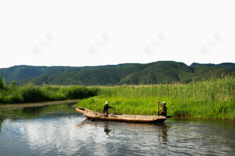 泸沽湖草海风景三