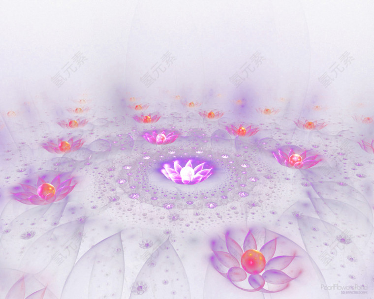 莲花灯池