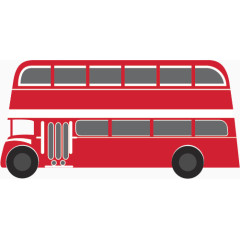 矢量旅游大巴车