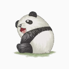 熊猫素材