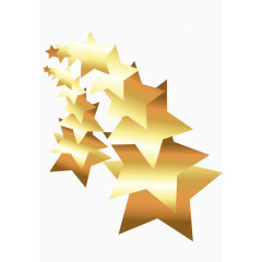 一排金星星