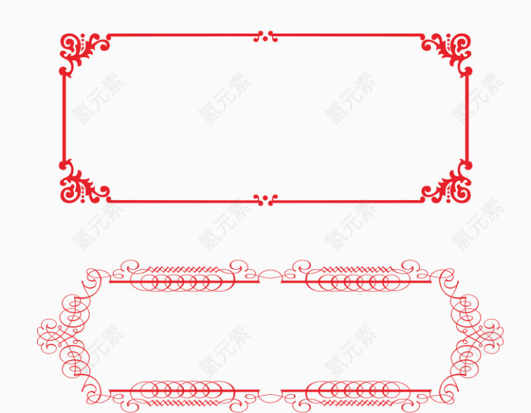  古风边框花纹边框中国风边框
