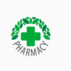 圆形医疗logo素材