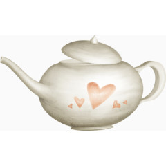 爱心茶壶咖啡壶