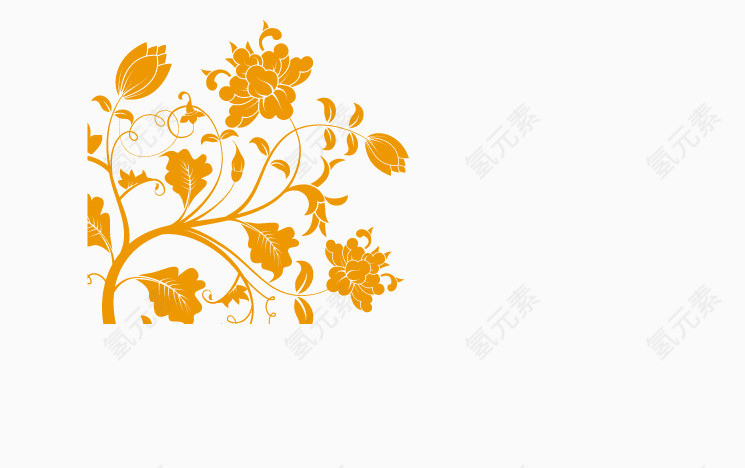 花朵底纹