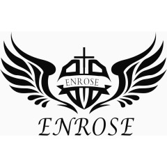 英文欧美翅膀装饰