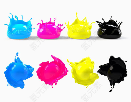 彩色油漆高清图片