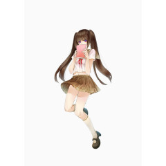 手绘美女