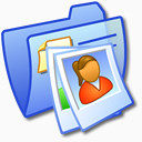 文件夹蓝色PIC图片照片图像iCandy初中