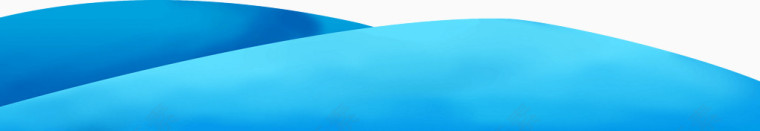 天蓝色远景地平线