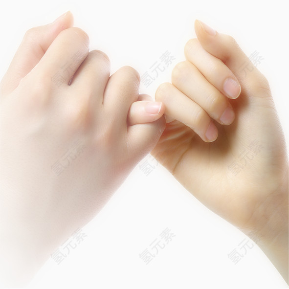 手指勾手指