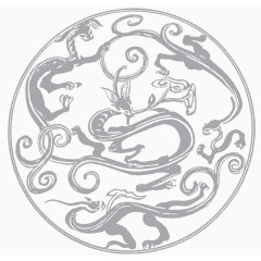 龙纹装饰图案