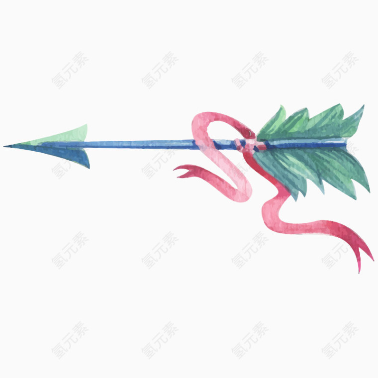 彩绘卡通箭矢射箭
