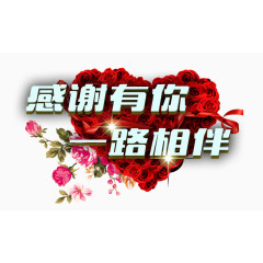 感恩有你一路相伴